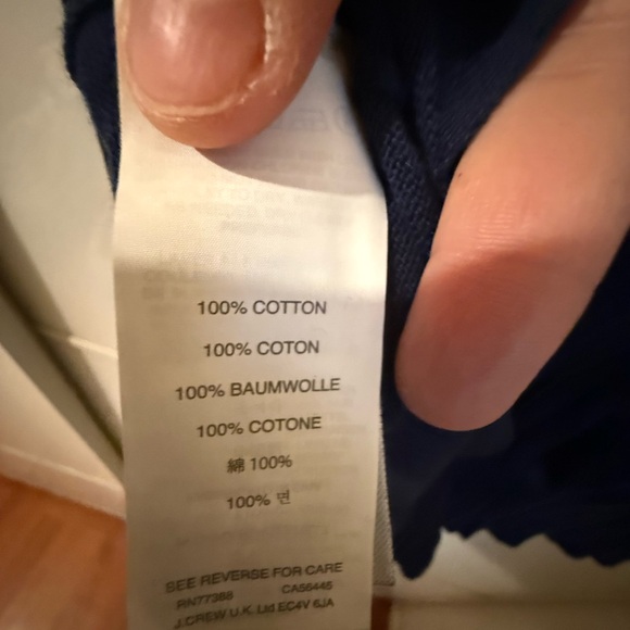 Preloved see Thru/ Sheer J. Crew Fine Cardigan Sweater Size S - Picture 11 of 11